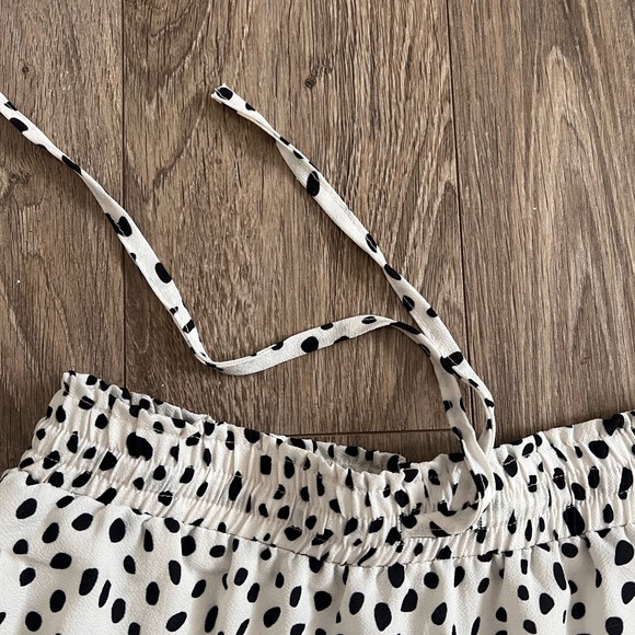 SKIRT  <3  Black & White spots  Large/Medium - Picture 3 of 4